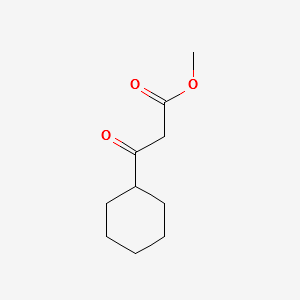 METHYL 3-CYCLOHEXYL-3-OXOPROPANOATE structure, CAS 64670-15-1