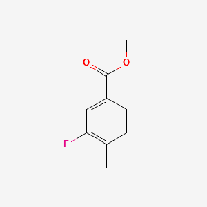 METHYL 3-FLUORO-4-METHYLBENZOATE structure, CAS 87808-48-8