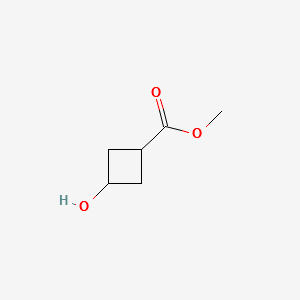 METHYL 3-HYDROXYCYCLOBUTANECARBOXYLATE structure, CAS 4934-99-0