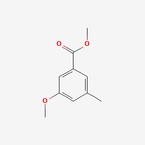 METHYL 3-METHOXY-5-METHYLBENZOATE structure, CAS 108593-44-8