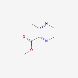 METHYL 3-METHYLPYRAZINE-2-CARBOXYLATE structure, CAS 41110-29-6