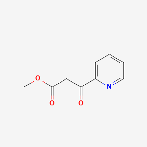 METHYL 3-OXO-3-(PYRIDIN-2YL)PROPANOATE structure, CAS 75418-74-5
