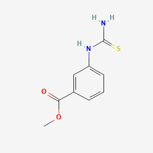 METHYL 3-THIOUREIDOBENZOATE structure, CAS 192948-00-8