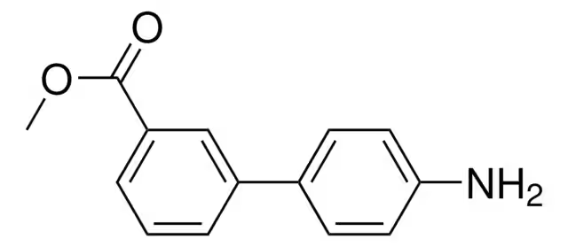 METHYL 4'-AMINO-5-FLUORO-[1,1'-BIPHENYL]-3-CARBOXYLATE structure, CAS 1334499-98-7