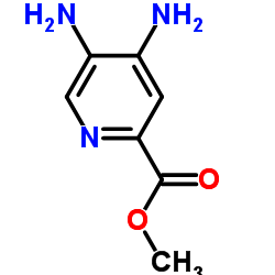 METHYL 4,5-DIAMINOPICOLINATE structure, CAS 850689-13-3