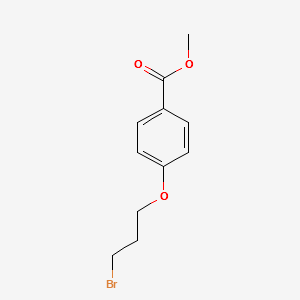 METHYL 4-(3-BROMOPROPOXY)BENZOATE structure, CAS 135998-88-8