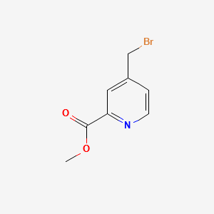 METHYL 4-(BROMOMETHYL)PICOLINATE structure, CAS 317335-16-3