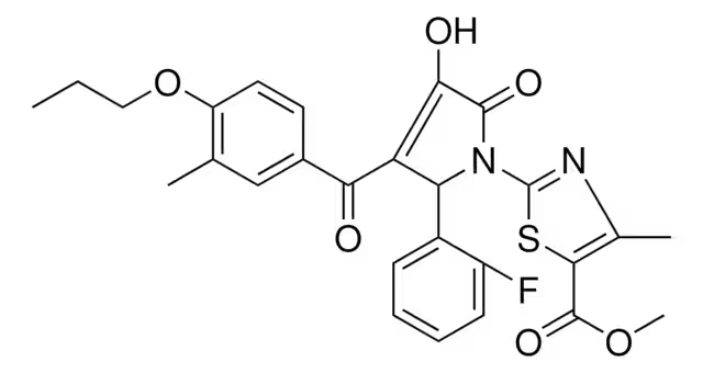 METHYL 4-(ISOPROPYLSULFONYL)-3-(1H-PYRROL-1-YL)THIOPHENE-2-CARBOXYLATE structure, CAS 175201-79-3