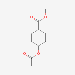 METHYL 4-ACETOXYCYCLOHEXANECARBOXYLATE structure, CAS 103260-78-2