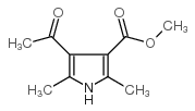 METHYL 4-ACETYL-2,5-DIMETHYL-1H-PYRROLE-3-CARBOXYLATE structure, CAS 175205-90-0