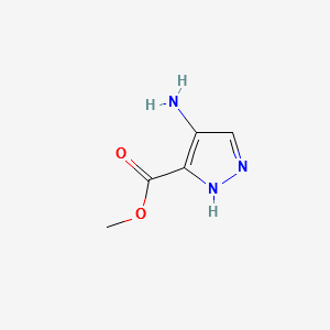 METHYL 4-AMINO-1H-PYRAZOLE-3-CARBOXYLATE structure, CAS 360056-45-7
