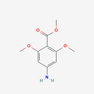 METHYL 4-AMINO-2,6-DIMETHOXYBENZOATE structure, CAS 3956-34-1