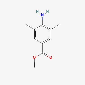 METHYL 4-AMINO-3,5-DIMETHYLBENZOATE structure, CAS 3095-48-5