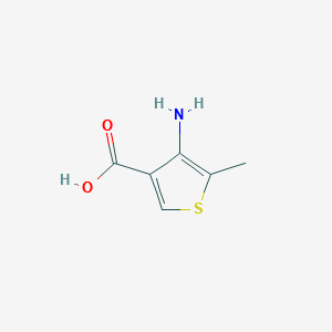 METHYL 4-AMINO-5-METHYLTHIOPHENE-3-CARBOXYLATE structure, CAS 66319-09-3