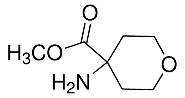 METHYL 4-AMINOTETRAHYDRO-2H-PYRAN-4-CARBOXYLATE structure, CAS 184698-41-7