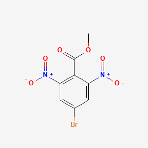METHYL 4-BROMO-2,6-DINITROBENZOATE structure, CAS 1272756-03-2