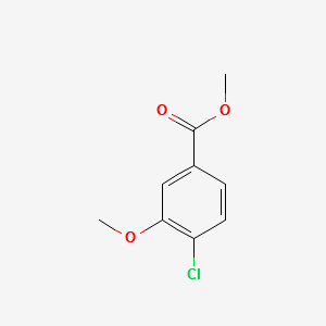 METHYL 4-CHLORO-3-METHOXYBENZOATE structure, CAS 116022-18-5