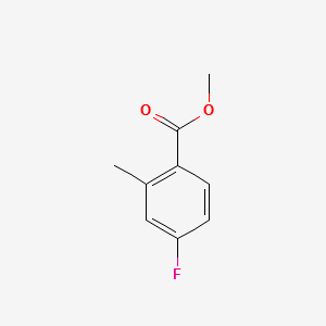 METHYL 4-FLUORO-2-METHYLBENZOATE structure, CAS 174403-69-1