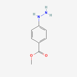 METHYL 4-HYDRAZINYLBENZOATE structure, CAS 4510-12-7