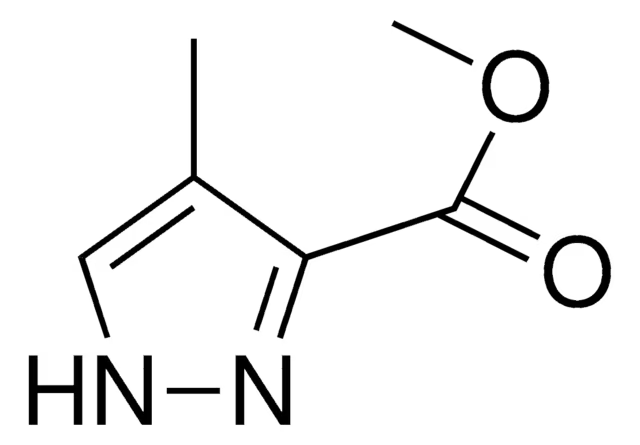 METHYL 4-METHYL-1H-PYRAZOLE-3-CARBOXYLATE structure, CAS 68809-58-5