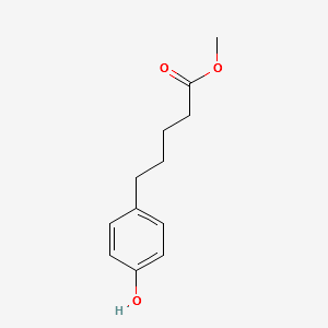 METHYL 5-(4-HYDROXYPHENYL)PENTANOATE structure, CAS 64201-30-5