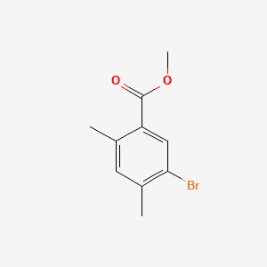 METHYL 5-BROMO-2,4-DIMETHYLBENZOATE structure, CAS 152849-72-4