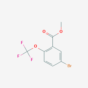 METHYL 5-BROMO-2-(TRIFLUOROMETHOXY)BENZOATE structure, CAS 773874-13-8