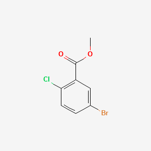METHYL 5-BROMO-2-CHLOROBENZOATE structure, CAS 251085-87-7