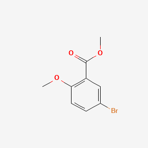 METHYL 5-BROMO-2-METHOXYBENZOATE structure, CAS 7120-41-4