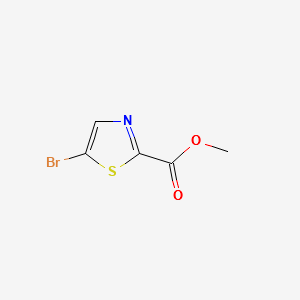 METHYL 5-BROMOTHIAZOLE-2-CARBOXYLATE structure, CAS 1209458-91-2