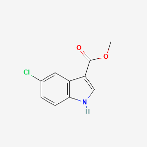 METHYL 5-CHLORO-1H-INDOLE-3-CARBOXYLATE structure, CAS 172595-67-4