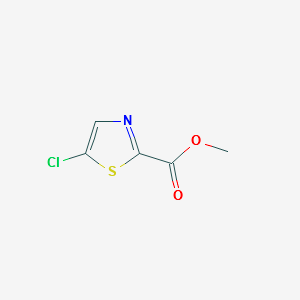METHYL 5-CHLOROTHIAZOLE-2-CARBOXYLATE structure, CAS 98136-57-3