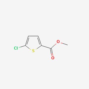 METHYL 5-CHLOROTHIOPHENE-2-CARBOXYLATE structure, CAS 35475-03-7