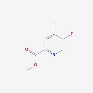 METHYL 5-FLUORO-4-METHYLPICOLINATE structure, CAS 148541-72-4