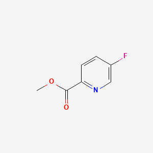 METHYL 5-FLUOROPICOLINATE structure, CAS 107504-07-4