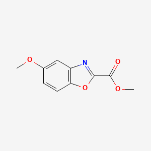 METHYL 5-METHOXYBENZO[D]OXAZOLE-2-CARBOXYLATE structure, CAS 49559-57-1