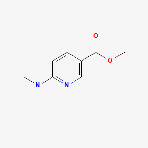 METHYL 6-(DIMETHYLAMINO)NICOTINATE structure, CAS 26218-81-5