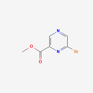 METHYL 6-BROMOPYRAZINE-2-CARBOXYLATE structure, CAS 40155-34-8