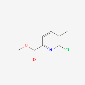 METHYL 6-CHLORO-5-METHYLPICOLINATE structure, CAS 178421-22-2