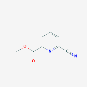 METHYL 6-CYANOPYRIDINE-2-CARBOXYLATE structure, CAS 98436-83-0