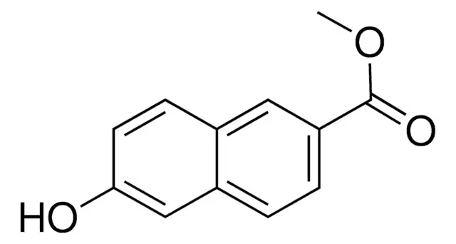 METHYL 6-HYDROXY-2-NAPHTHOATE structure, CAS 17295-11-3