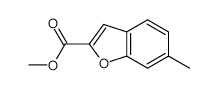 METHYL 6-METHYLBENZOFURAN-2-CARBOXYLATE structure, CAS 82788-37-2