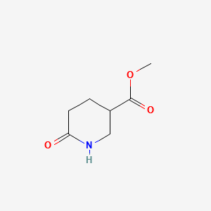 METHYL 6-OXOPIPERIDINE-3-CARBOXYLATE structure, CAS 958991-06-5