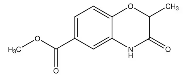 METHYL 7-CHLORO-2-METHYL-3-OXO-3,4-DIHYDRO-2H-BENZO[B][1,4]OXAZINE-2-CARBOXYLATE structure, CAS 175205-00-2