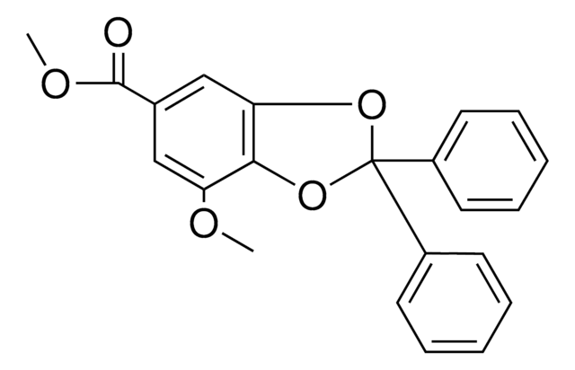 METHYL 7-METHOXY-2,2-DIPHENYLBENZO[D][1,3]DIOXOLE-5-CARBOXYLATE structure, CAS 102706-14-9