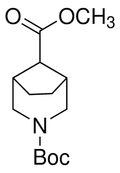 METHYL 8-AZABICYCLO[3.2.1]OCTANE-3-CARBOXYLATE structure, CAS 690952-61-5