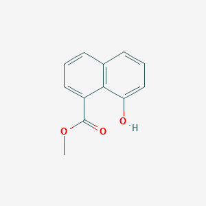 METHYL 8-HYDROXY-1-NAPHTHOATE structure, CAS 5247-86-9