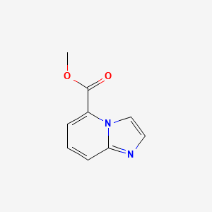 METHYL IMIDAZO[1,2-A]PYRIDINE-5-CARBOXYLATE structure, CAS 88047-55-6