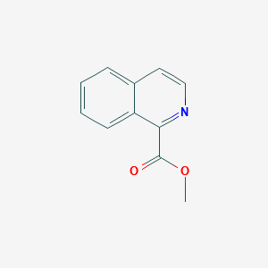 METHYL ISOQUINOLINE-1-CARBOXYLATE structure, CAS 27104-72-9