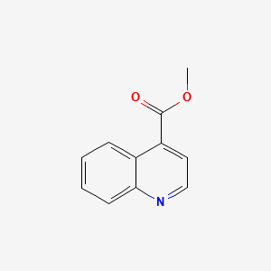 METHYL QUINOLINE-4-CARBOXYLATE structure, CAS 21233-61-4